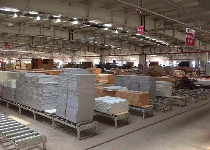 A furniture factory in wuxi, jiangsu province